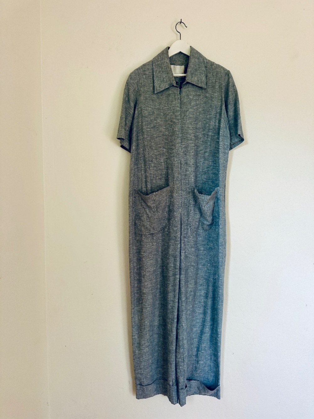 Meg Shop New York Linen and RayonJumpsuit